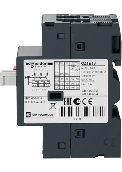 EASYPACT TVS GZ1E16 MOTOR KORUMA ŞALTERİ (9A-14A)