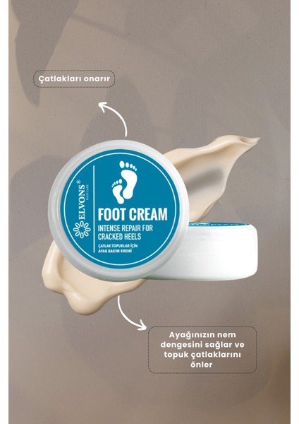 Çatlak Topuklar İçin Ayak Bakım Kremi 125 ML fiyatları