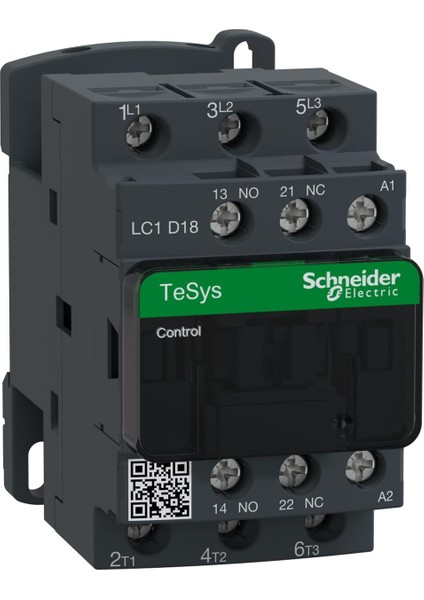SCHNEIDER TESYS D LC1D18M7 1NA+1NK 7.5KW 3P 18A 220VAC GÜÇ KONTAKTÖRÜ