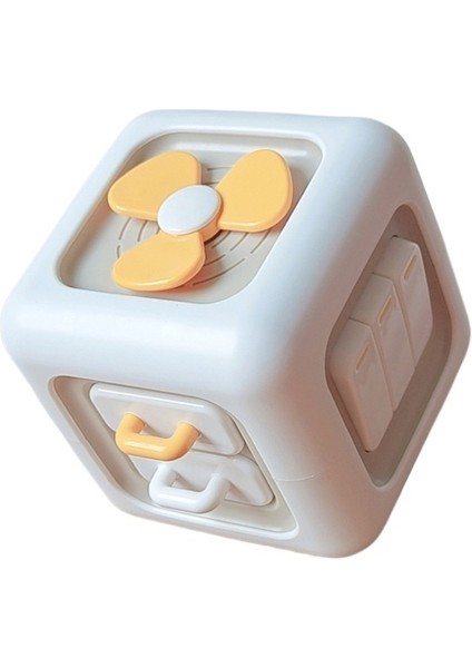 Çocuk Eğitici Meşgul Rubik Küp Topu Bebek 0-3 Yaş Montessori Erken Eğitim Oyuncağı (Yurt Dışından)