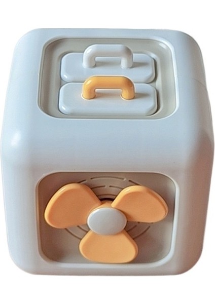 Çocuk Eğitici Meşgul Rubik Küp Topu Bebek 0-3 Yaş Montessori Erken Eğitim Oyuncağı (Yurt Dışından)