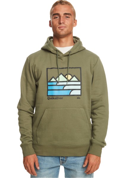 Landscape Lines Erkek Sweatshirt