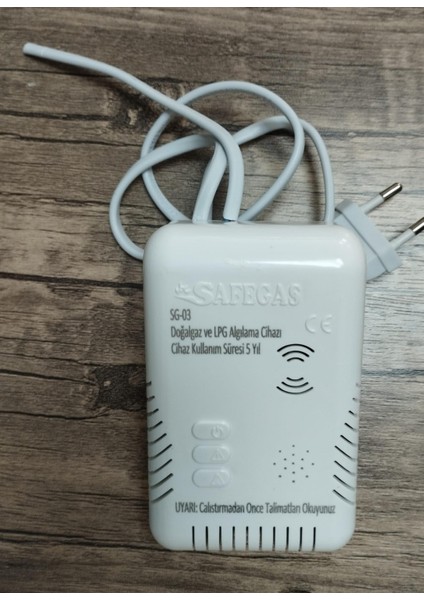 Sg-03 Gaz Alarm Cihazı