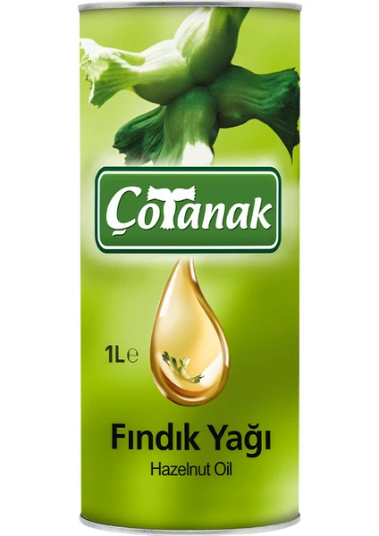 Fındık Yağı 1 Lt Teneke