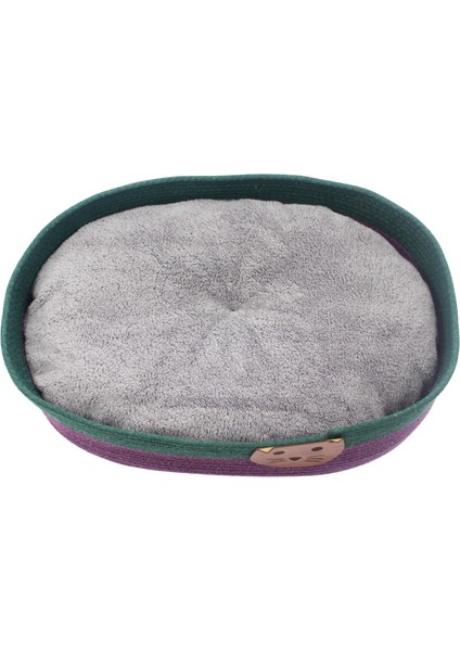 Yeşil Mor Hasır Kedi Yatağı fiyatları