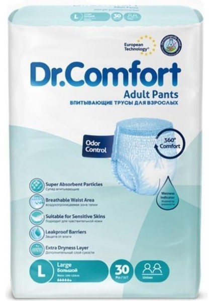 Dr Comfort Emici Külot L Beden 30 Adet