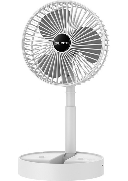 Ruyı Şarj Edilebilir Model 2000MAH Katlanabilir Geri Çekilebilir Fan Taşınabilir Açık Seyahat Ev Masaüstü Fan (Yurt Dışından)