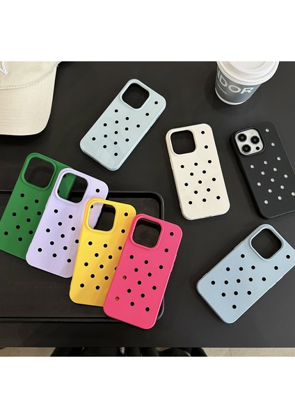Iphone 14 Pro Max Kılıf Için Delikli Kılıf Dıy Snap-On Dekorasyon (Yurt Dışından) fiyatları