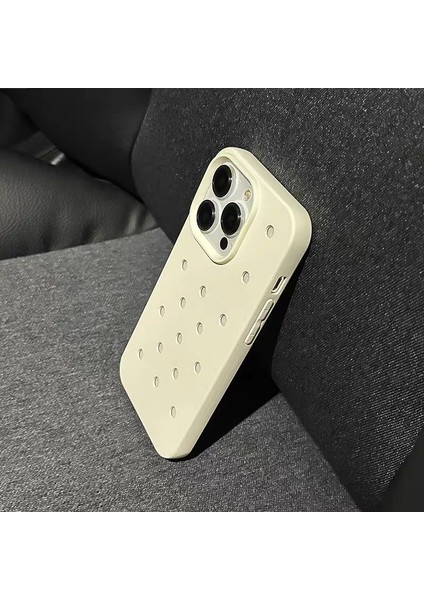Iphone 14 Pro Max Kılıf Için Delikli Kılıf Dıy Snap-On Dekorasyon (Yurt Dışından) fırsatları