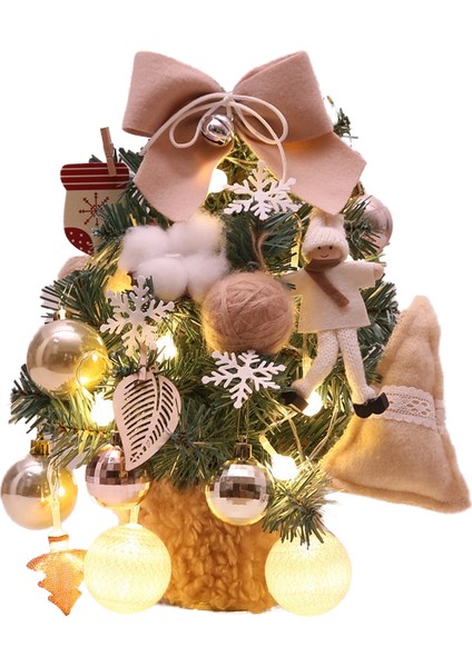 35CM Noel Mini Küçük Noel Ağacı Süsleri (Yurt Dışından)