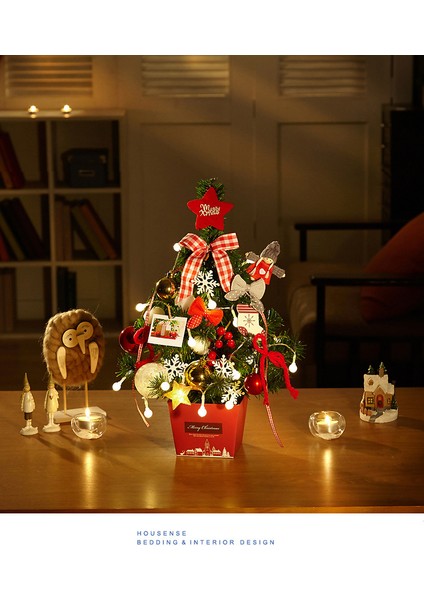 35CM Noel Mini Küçük Noel Ağacı Süsleri (Yurt Dışından) modelleri
