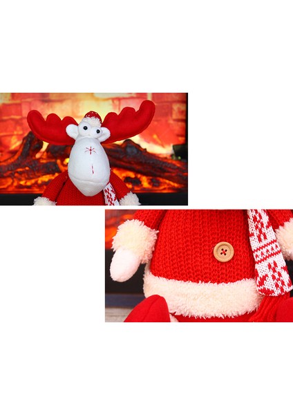 Noel Baba Kardan Adam Geyik Bebek Sahne Süsleri (Yurt Dışından) fiyatları