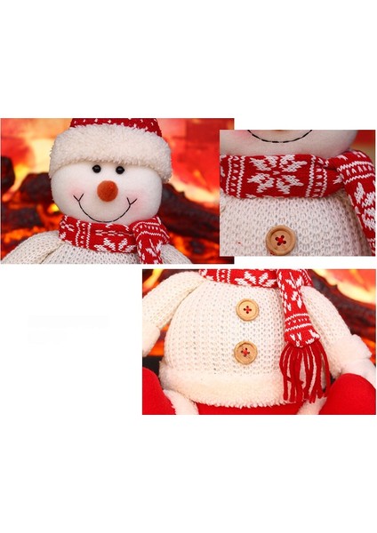 Noel Baba Kardan Adam Geyik Bebek Sahne Süsleri (Yurt Dışından) modelleri