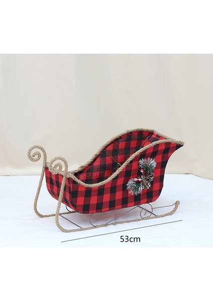 Yaratıcı Kumaş Noel Kar Arabası Geyik Arabası Sahne (Yurt Dışından) fiyatları