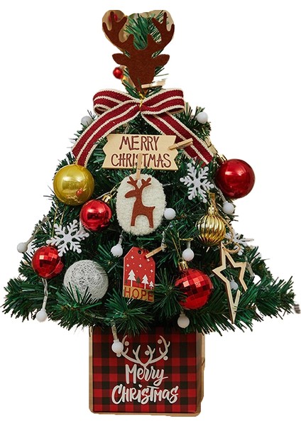 35CM Noel Mini Küçük Noel Ağacı Süsleri (Yurt Dışından)
