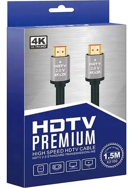 4K UHD 18GBPS Için Hdtv Kablosu Ultra Ince Yüksek Hızlı Kablo Hdtv