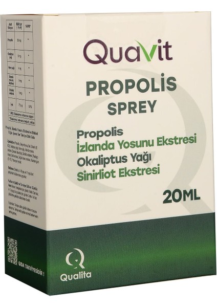 Propolis Boğaz Spreyi 20 ml