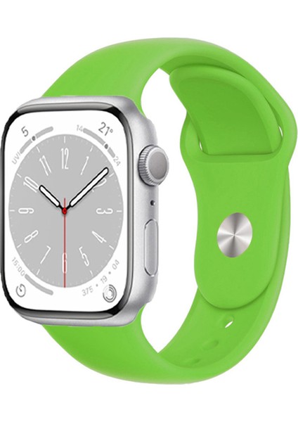 Apple Watch 9 45MM ile Uyumlu Silikon Kordon Kayış - FC005