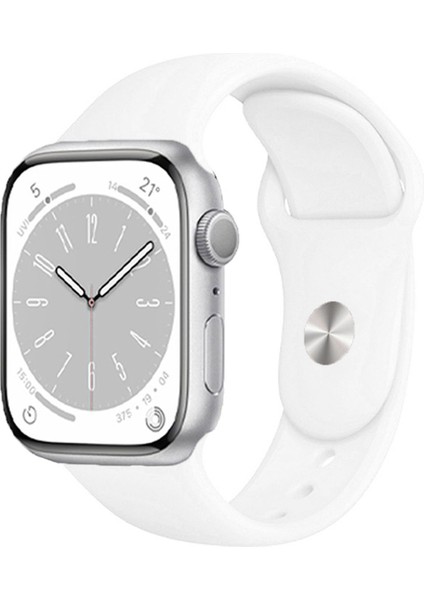 Apple Watch Ultra 2 49MM ile Uyumlu Silikon Kordon Kayış - FC005