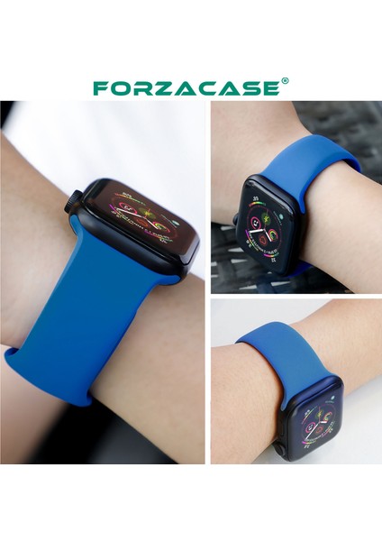 Apple Watch Ultra 2 49MM ile Uyumlu Silikon Kordon Kayış - FC005