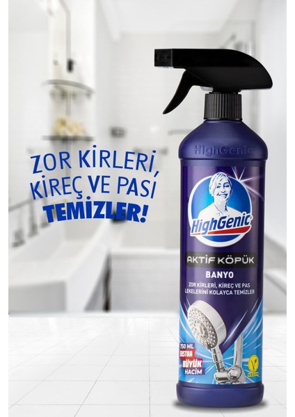 Highgenic  Aktif Köpük Banyo 750 ml