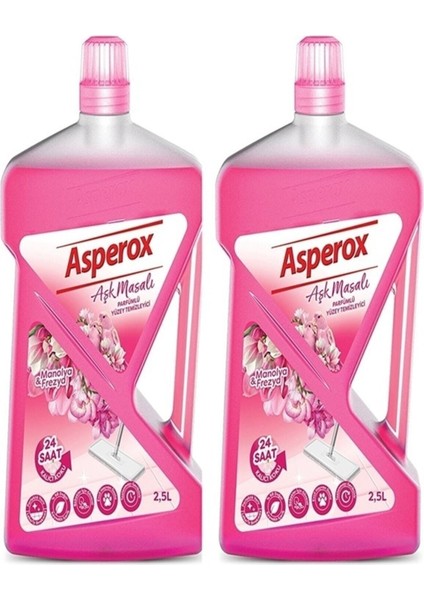 Aşk Masalı 2 Adet Manolya & Frezya 2.5 Lt Yüzey Temizleyici