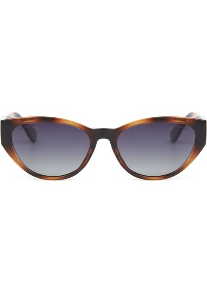 Ds 2308 C 2 Cat Eye Havana Kahve Kadın Güneş Gözlüğü
