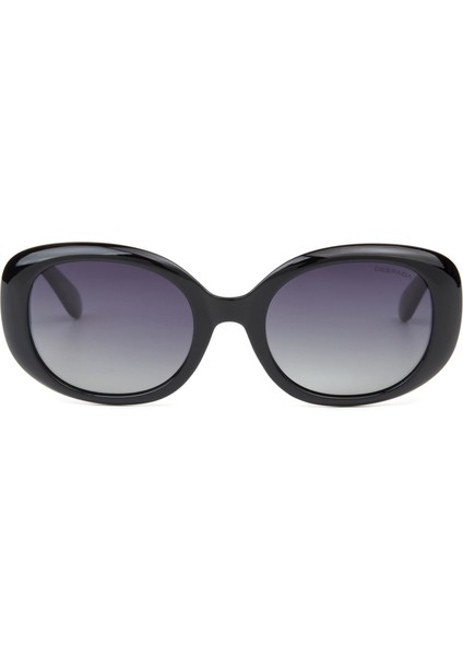 Ds 2297 C 1 Oval Siyah Kadın Güneş Gözlüğü