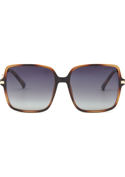 Ds 2286 C 2 Kare Kahverengi - Altın Kadın Güneş Gözlüğü fiyatları