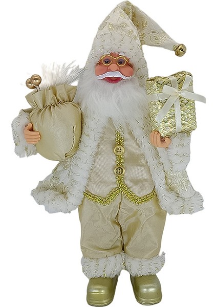 2 Adet Yeni Noel Baba Bebek Figürü Noel Süs (Yurt Dışından)