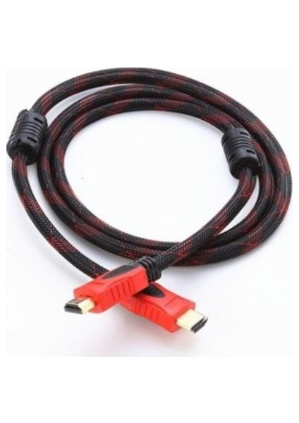3 Metre HDMI Kablo 3 Metre Örgülü HDMI Kablo 3 Metre Altın Uçlu HDMI Kablo