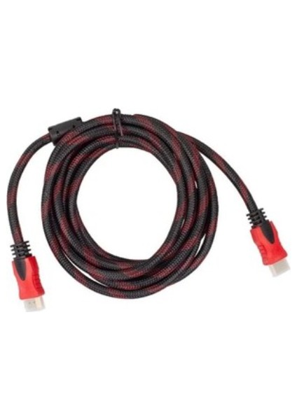 3 Metre HDMI Kablo 3 Metre Örgülü HDMI Kablo 3 Metre Altın Uçlu HDMI Kablo