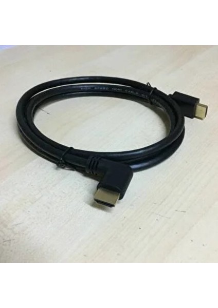 5 Metre L HDMI Kablo 5 Metre 90 Derece HDMI Kablo