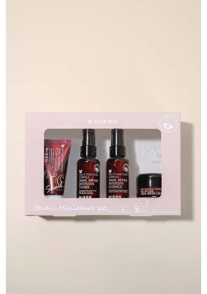 Snail Miniature Set- Salyangoz Mini Set