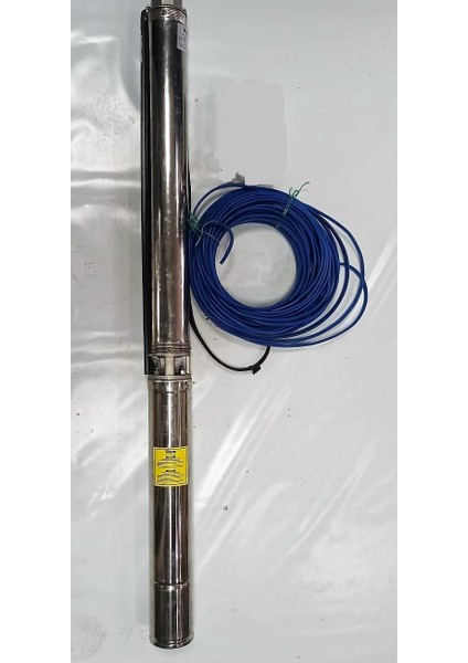Impo Sk 415/15 Krom Başlıklı Derin Kuyu 5,5 Hp Trifaze Motorlu 55 mt Kablolu Dalgıç Pompa