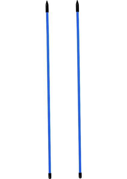 2 Parça Golf Hizalama Sopaları Golf Alıştırma Yardımı Egzersiz Koymayı Hedeflemek Için Mavi (Yurt Dışından) fırsatları