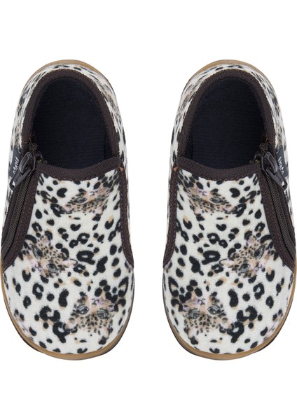 Leopar Desenli Panduf modelleri