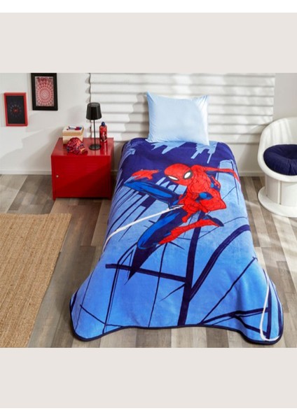Lisanslı Battaniye Spiderman Original Tek Kişilik