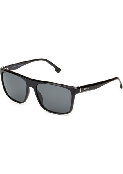 Ds 2324 C1 Dikdörtgen Siyah Erkek Güneş Gözlüğü