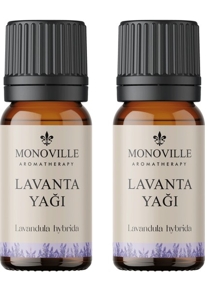 Lavanta Uçucu Yağı 2'li Set %100 Saf Ve Doğal ( Lavender Essential Oil ) 2x10 ml