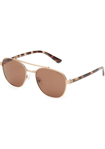 Ds 2279 C1 Pilot Altın - Kahverengi Erkek Güneş Gözlüğü