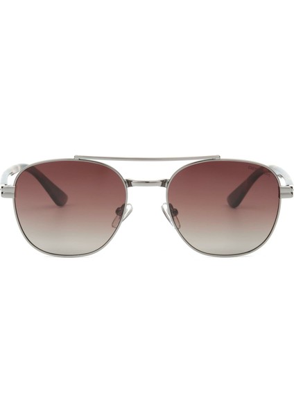 Ds 2279 C2 Pilot Gri - Kahverengi Erkek Güneş Gözlüğü