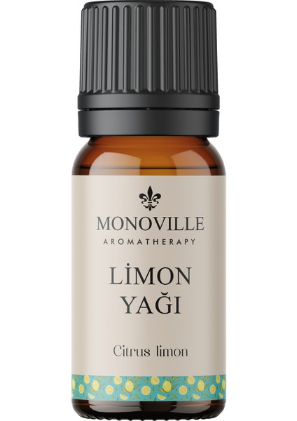 Limon Uçucu Yağı 10 ml %100 Saf Ve Doğal ( Lemon Essential Oil )