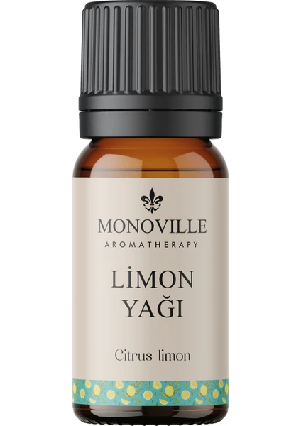 Limon Uçucu Yağı 10 ml %100 Saf Ve Doğal ( Lemon Essential Oil )