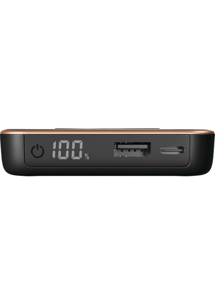 10.000MAH Wireless Powerbank CORE10 Pd 25W ( Usb-A, Usb-C ) - Siyah