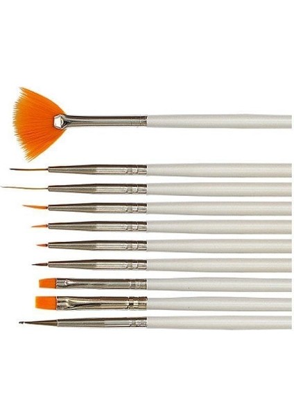 Nail Art Fırça Set 10 Lu