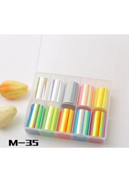 Gala Özel Dizayn Kırık Cam Folyo Kutulu M-35