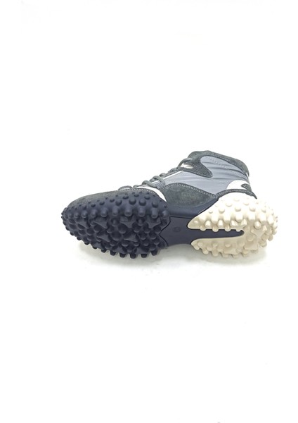 Gri Deri Kadın Sneaker Spor Ayakkabı indirimleri