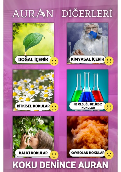 Lavanta Çubuklu Oda Kokusu Bambu Kokusu Kare Şişe Lavender Reed Diffuser 100ml