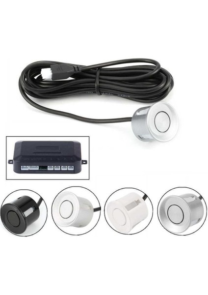 Ses Ikazlı Beyaz Park Sensörü